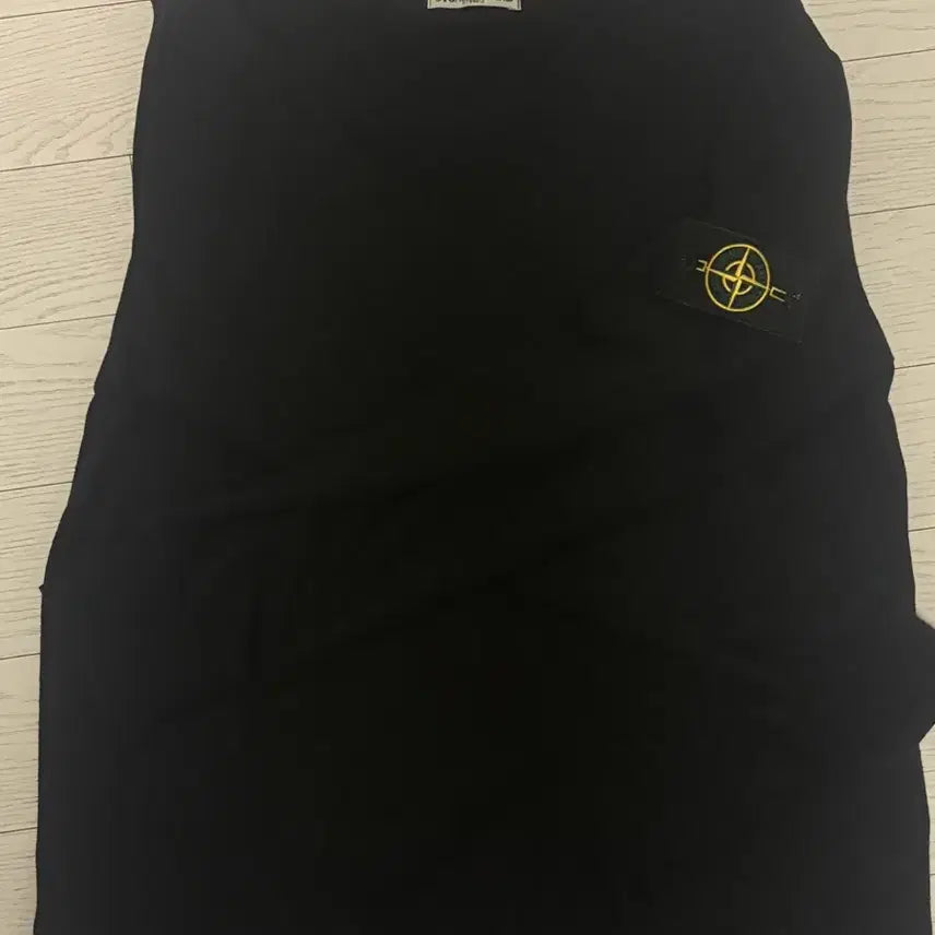 [BUNJANG] Stone Island Black Sweatshirt T-shirt / 스톤아일랜드 블랙 맨투맨 티셔츠