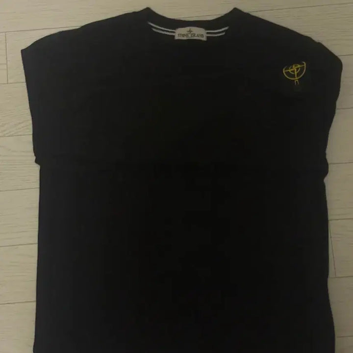[BUNJANG] Stone Island Black Sweatshirt T-shirt / 스톤아일랜드 블랙 맨투맨 티셔츠