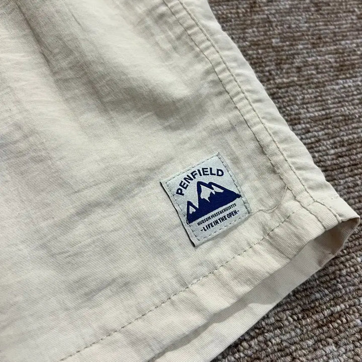 [BUNJANG] Penfield Beige Linen Shorts 30 / 펜필드 베이지 린넨 반바지 30