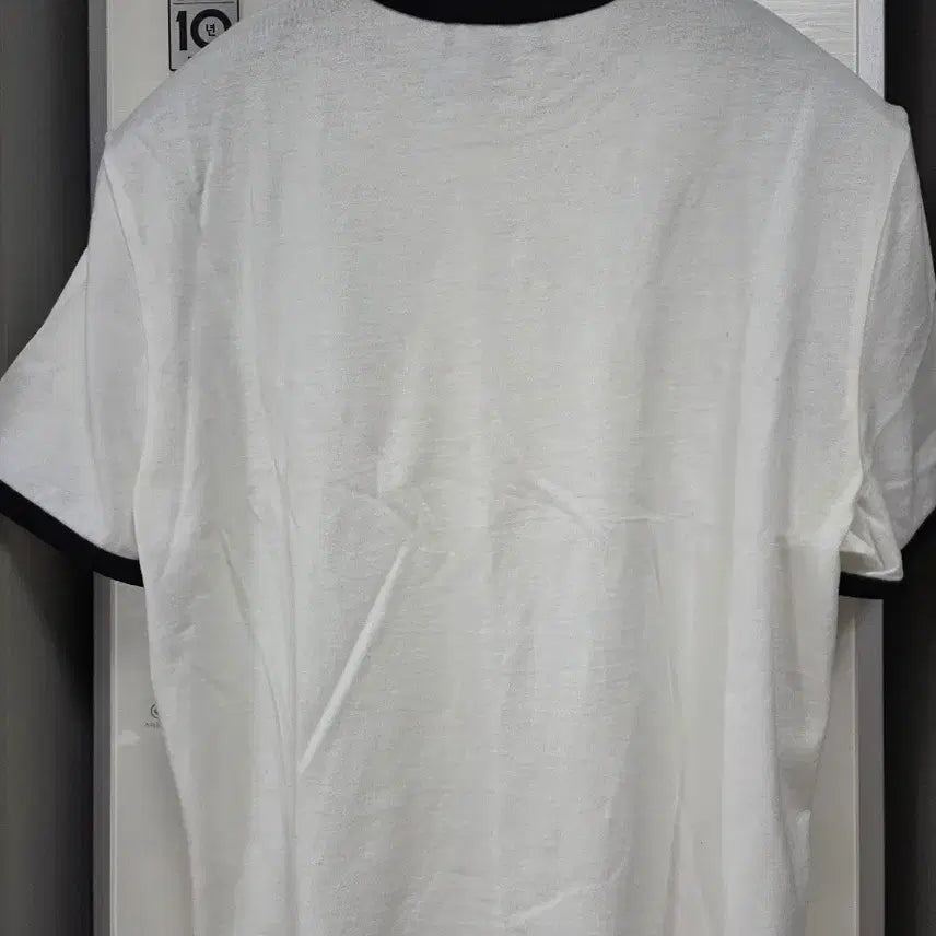 [BUNJANG] Theory White Ringer Short Sleeve T-Shirt / (상태좋음)Theory 화이트 링거 반팔 티셔츠