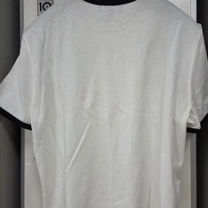 [BUNJANG] Theory White Ringer Short Sleeve T-Shirt / (상태좋음)Theory 화이트 링거 반팔 티셔츠