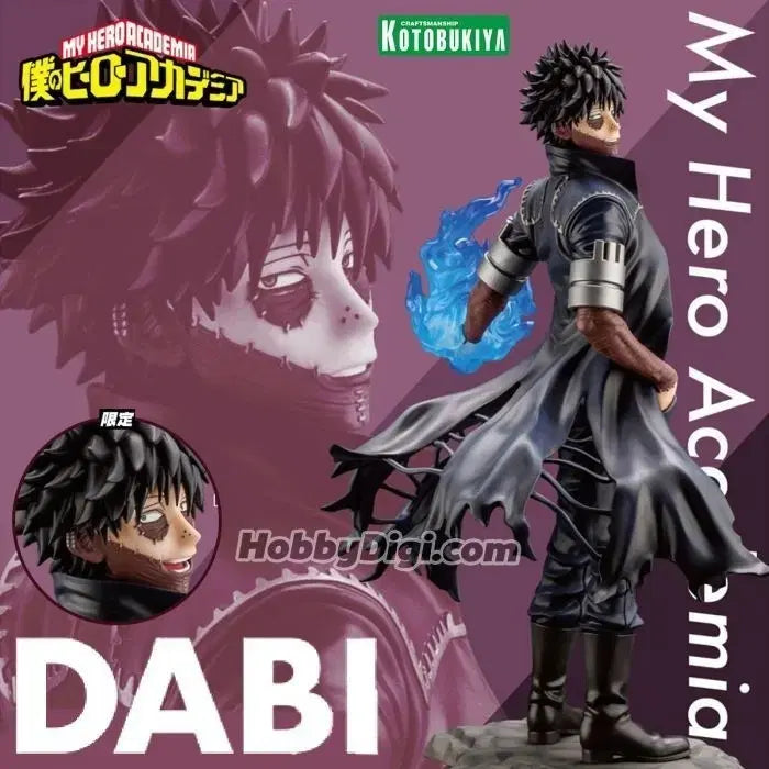 [BUNJANG] Kotobukiya My Hero Academia Dabi Figure (Special Edition Face Part, Full Box) / 나히아 코토부키야 다비 피규어(특전 얼굴,풀박) 팝니다