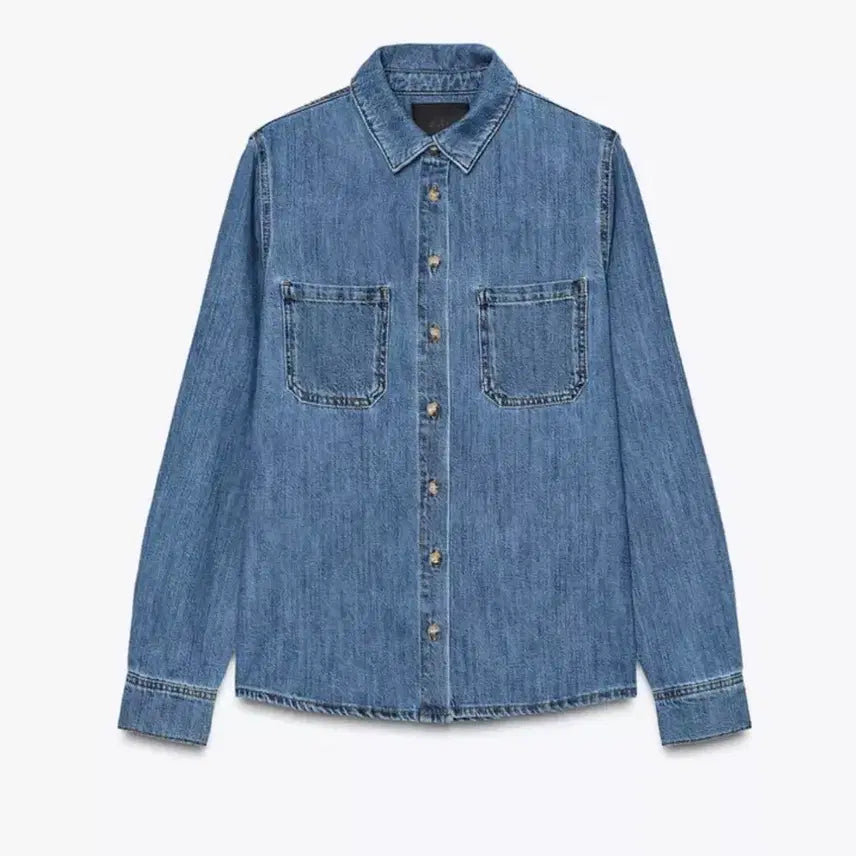 [SOLD OUT] (새상품) Zara 자라 청남방 데님셔츠
