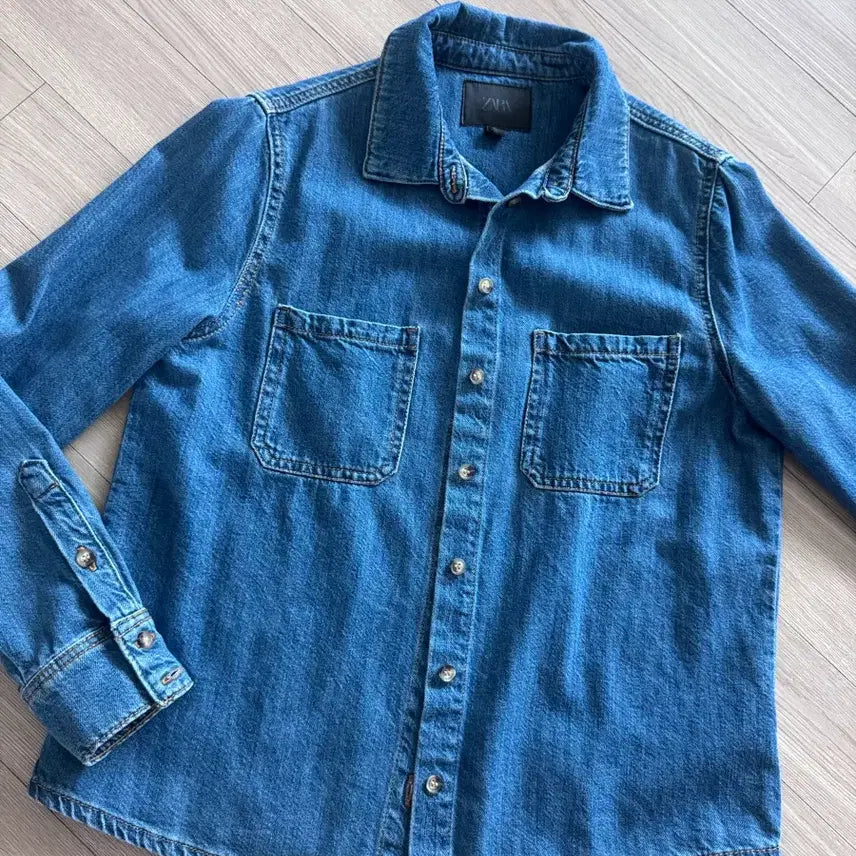 [SOLD OUT] (새상품) Zara 자라 청남방 데님셔츠