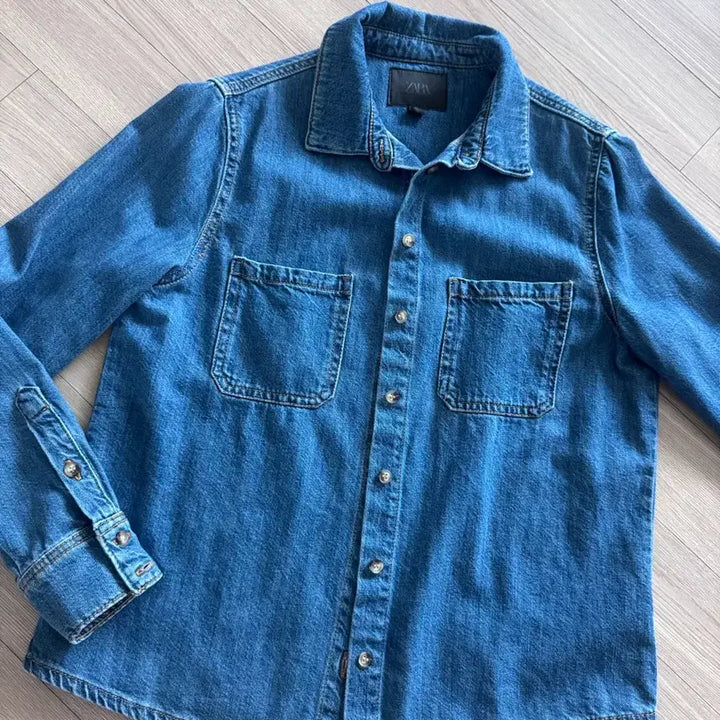 [SOLD OUT] (새상품) Zara 자라 청남방 데님셔츠