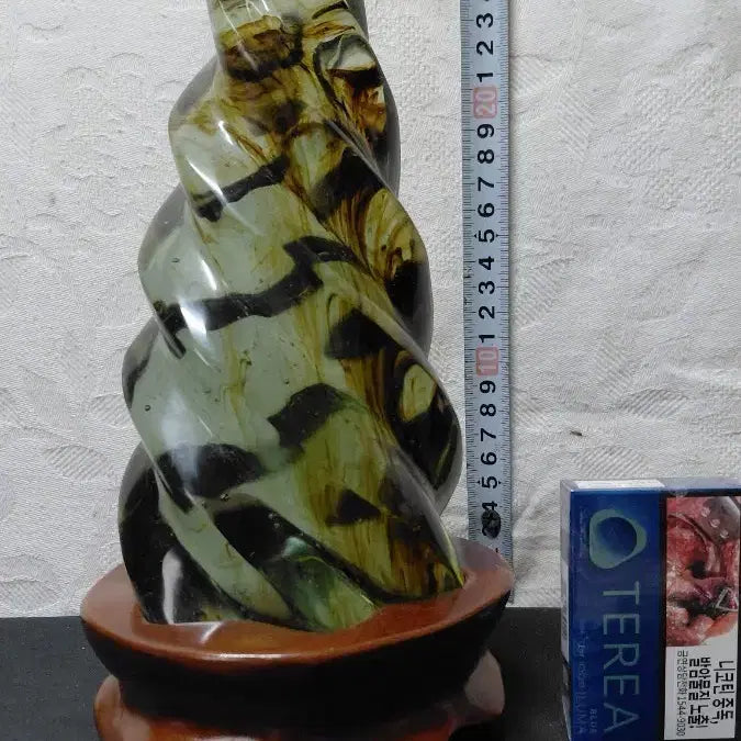 [BUNJANG] Natural Jade Crystal Carving Sculpture / 천연원석 비취수정 조각상 강추