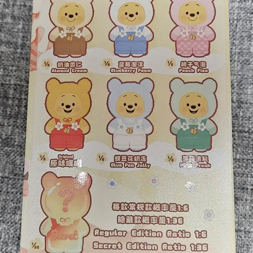 [BUNJANG] TopToy Disney Winnie the Pooh Candy Bear Keyring (Sealed) / [미개봉]탑토이 디즈니 푸 키링