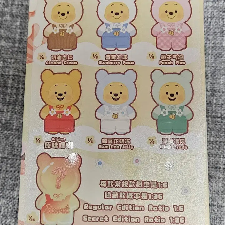 [BUNJANG] TopToy Disney Winnie the Pooh Candy Bear Keyring (Sealed) / [미개봉]탑토이 디즈니 푸 키링