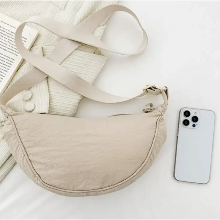 [BUNJANG] Mini Half-Moon Shoulder Bag / 반달가방 손가방 미니 숄더 가방
