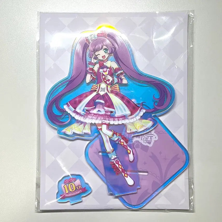 [BUNJANG] Pripara Manaka Lala 10th Anniversary Hologram Acrylic Stand (VSquare Pop-up) / 프리파라 마나카 라라 10주년 홀로그램 아크릴 스탠드 브이스퀘어 팝업