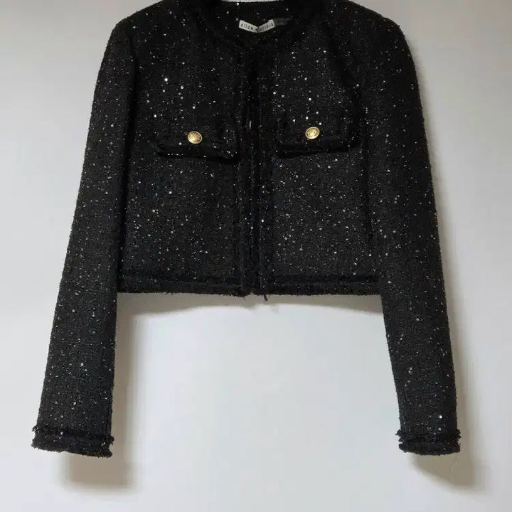 [BUNJANG] Alice + Olivia Glitter Tweed Jacket / 정가 525달러! 앨리스앤올리비아 글리터 트위드 자켓 새제품