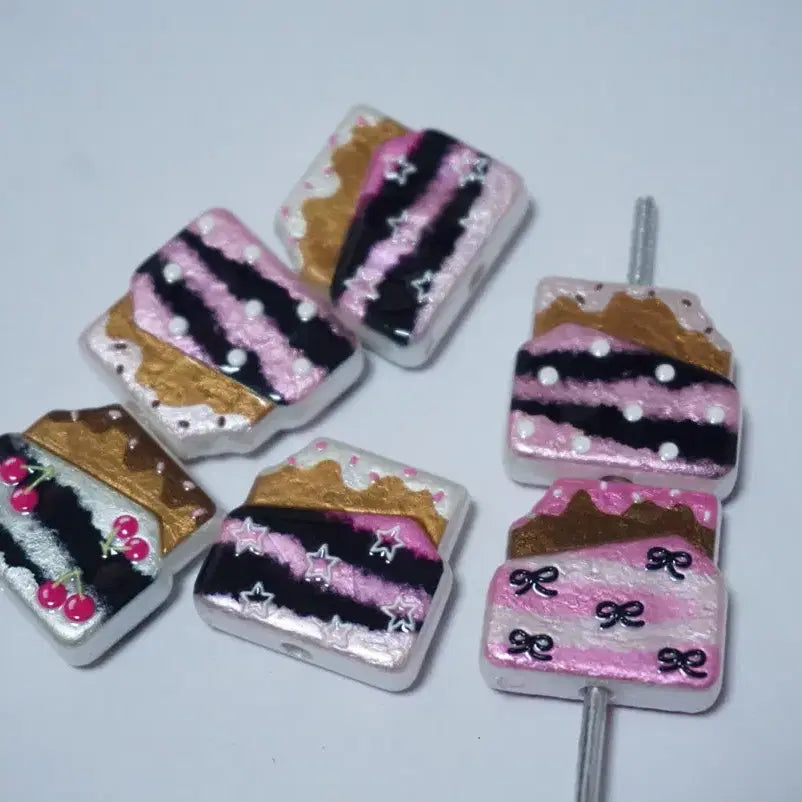 [BUNJANG] DIY Cookie Shape Cute Beads for Charms and Pens / DIY 쿠키모양 귀요미 비즈