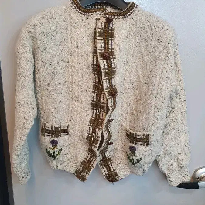 [BUNJANG] Canada Wool Knit Sweater / 캐나다 울니트 스웨터  가단52에총장50가단52에 총장50나옵니다
