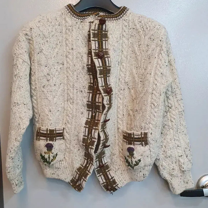 [BUNJANG] Canada Wool Knit Sweater / 캐나다 울니트 스웨터  가단52에총장50가단52에 총장50나옵니다