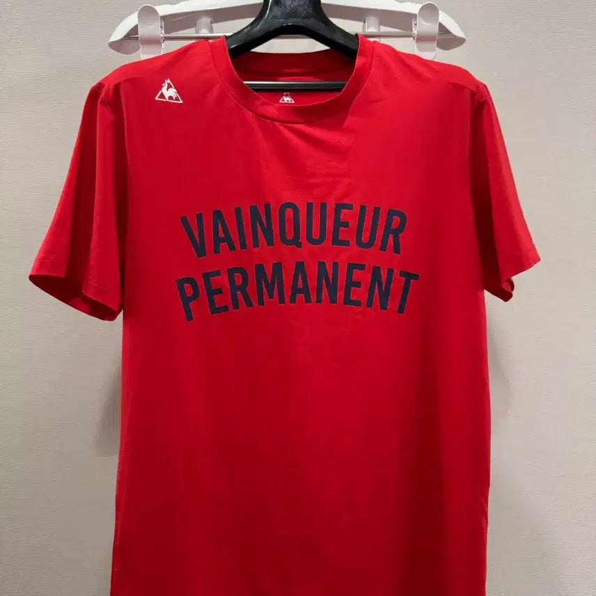 [BUNJANG] Le Coq Sportif Red Short Sleeve T-Shirt (Size M) / 르꼬끄 반팔티 M사이즈