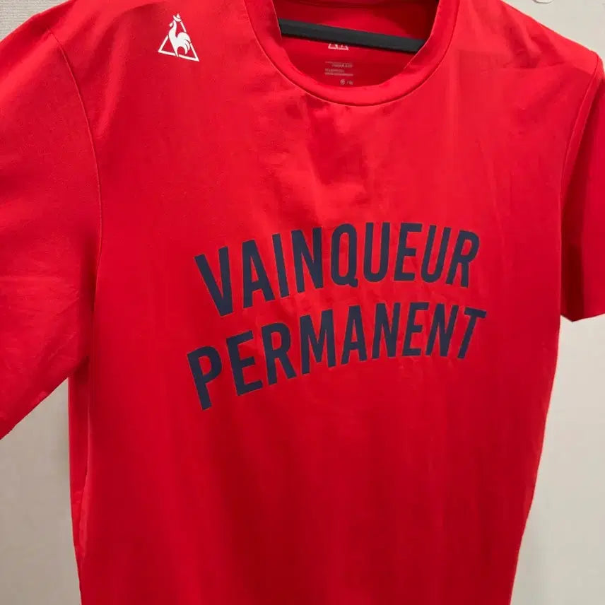 [BUNJANG] Le Coq Sportif Red Short Sleeve T-Shirt (Size M) / 르꼬끄 반팔티 M사이즈