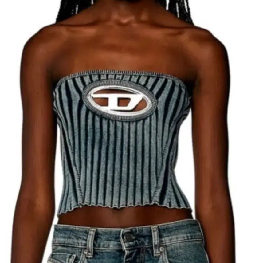 [BUNJANG] Diesel Clarksville Logo Tank Top / 디젤 클락스빌 로고 탱크탑 s