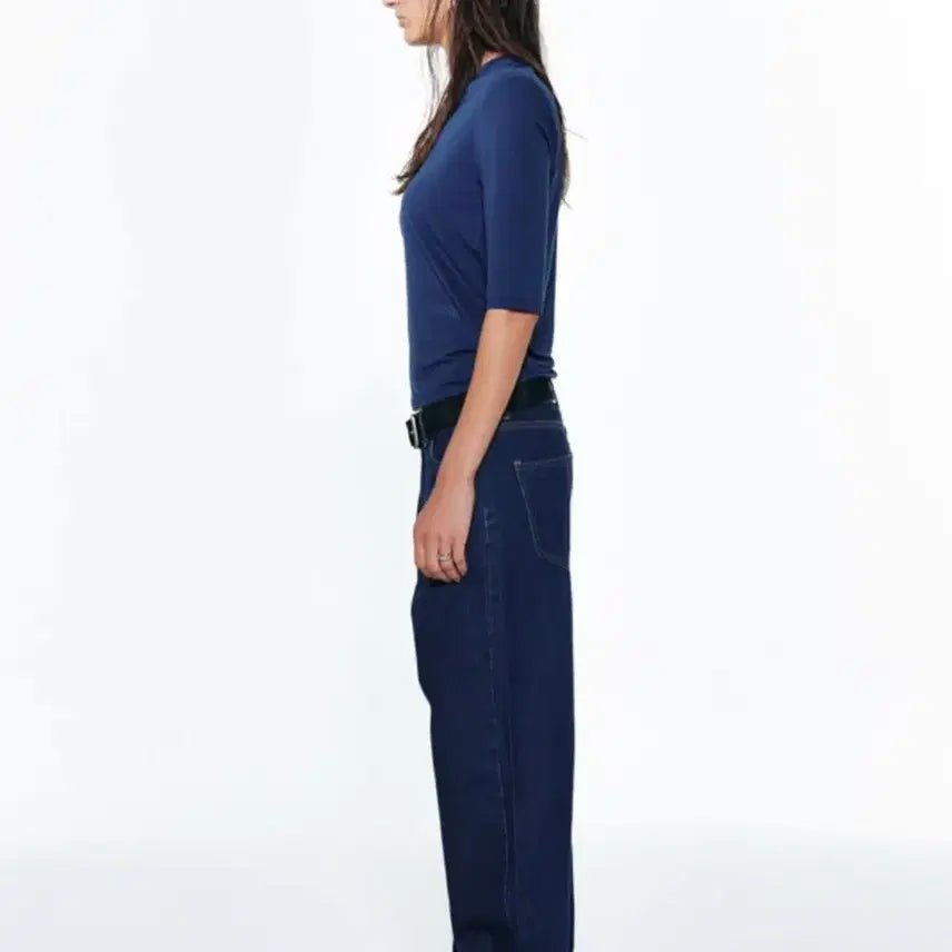 [BUNJANG] Dainit Classic Low Denim Pants Blue M / 다이닛 클래식 로우 데님 팬츠 블루 M