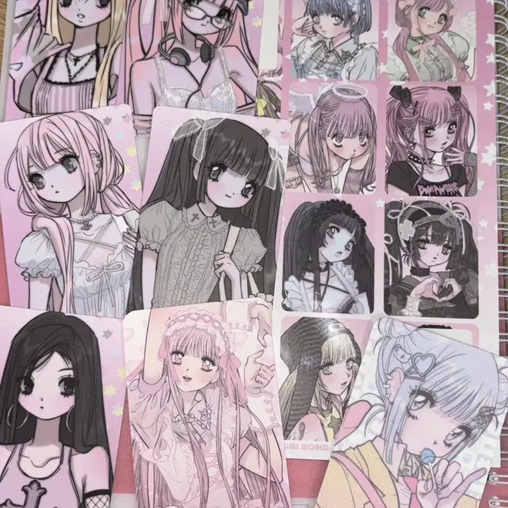 [BUNJANG] Domiworld Photocard Proof Photo Sticker Bundle Set / 도미월드 포카 증명사진 스티커 일괄