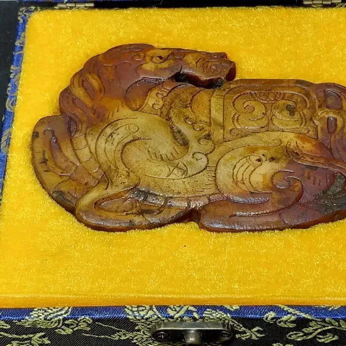 [BUNJANG] Tibetan Natural Stone Identity Plaque / 티벳 천연원석 호신신분패