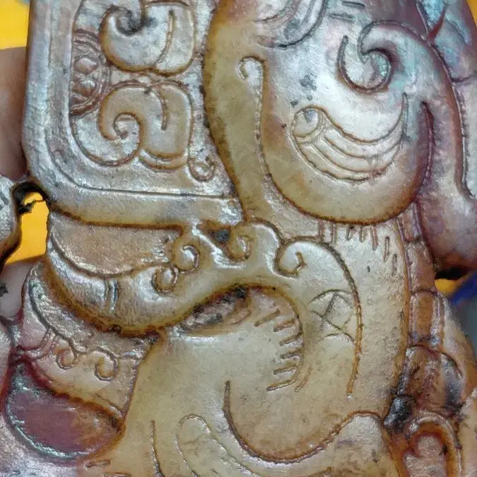 [BUNJANG] Tibetan Natural Stone Identity Plaque / 티벳 천연원석 호신신분패