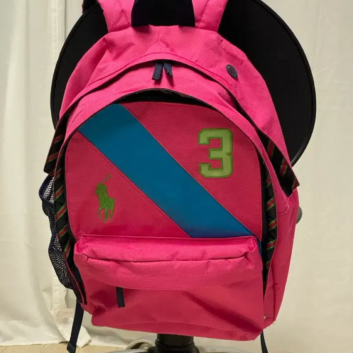[BUNJANG] Polo Ralph Lauren Big Pony Backpack Pink / [폴로 랄프로렌] 정품 빅포니 백팩 핑크