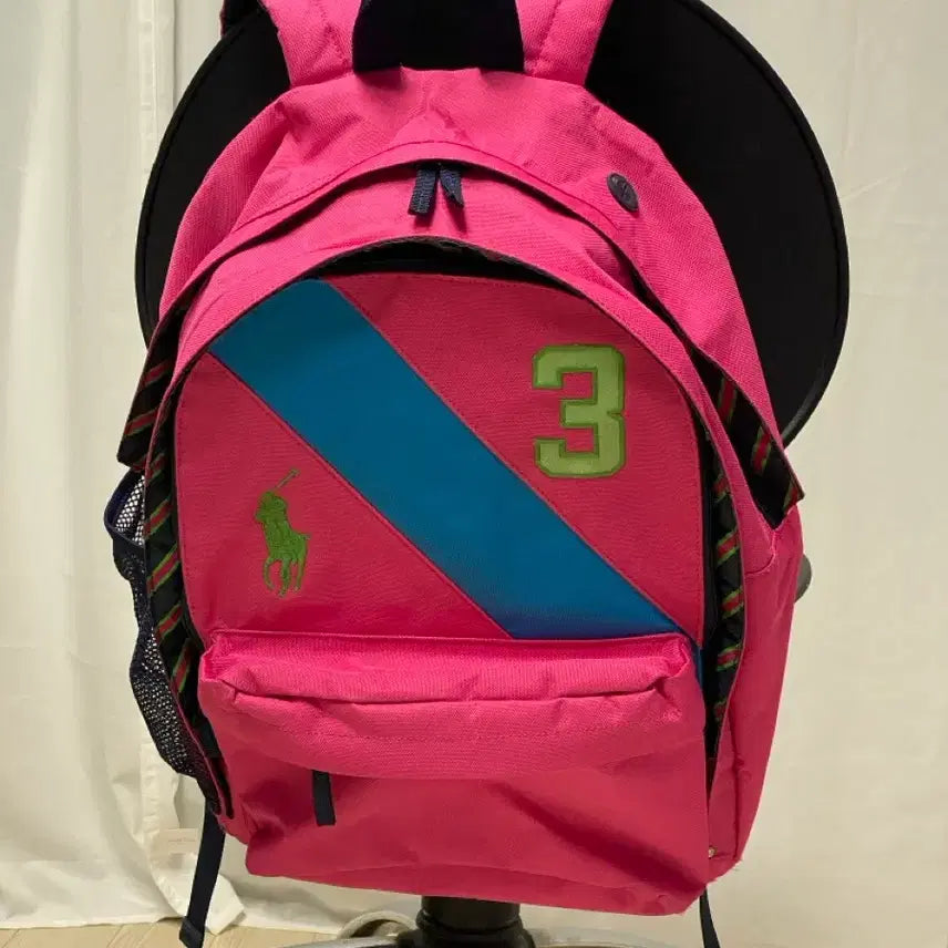 [BUNJANG] Polo Ralph Lauren Big Pony Backpack Pink / [폴로 랄프로렌] 정품 빅포니 백팩 핑크