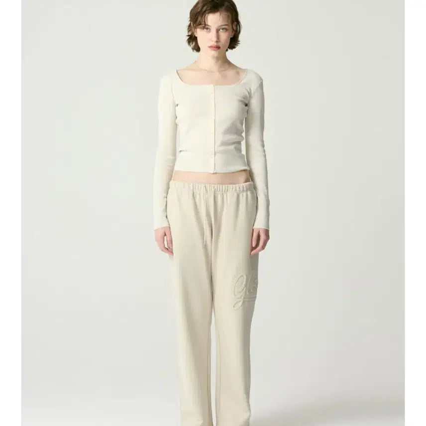 [BUNJANG] Glowny NU NOSTALGIA LONG SLEEVE Melange Beige / 글로니 glowny NU NOSTALGIA LONG SLEEVE