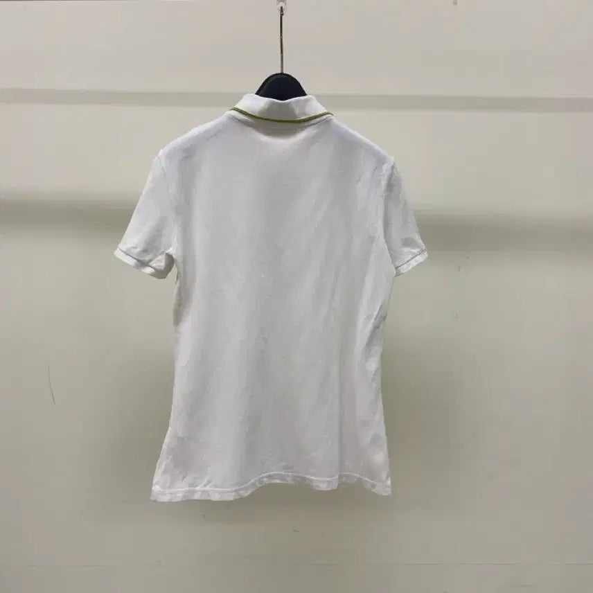 [BUNJANG] Lacoste White Short Sleeve Polo Shirt (Size 36) / [라코스테]화이트 반팔 카라티 (55추천)