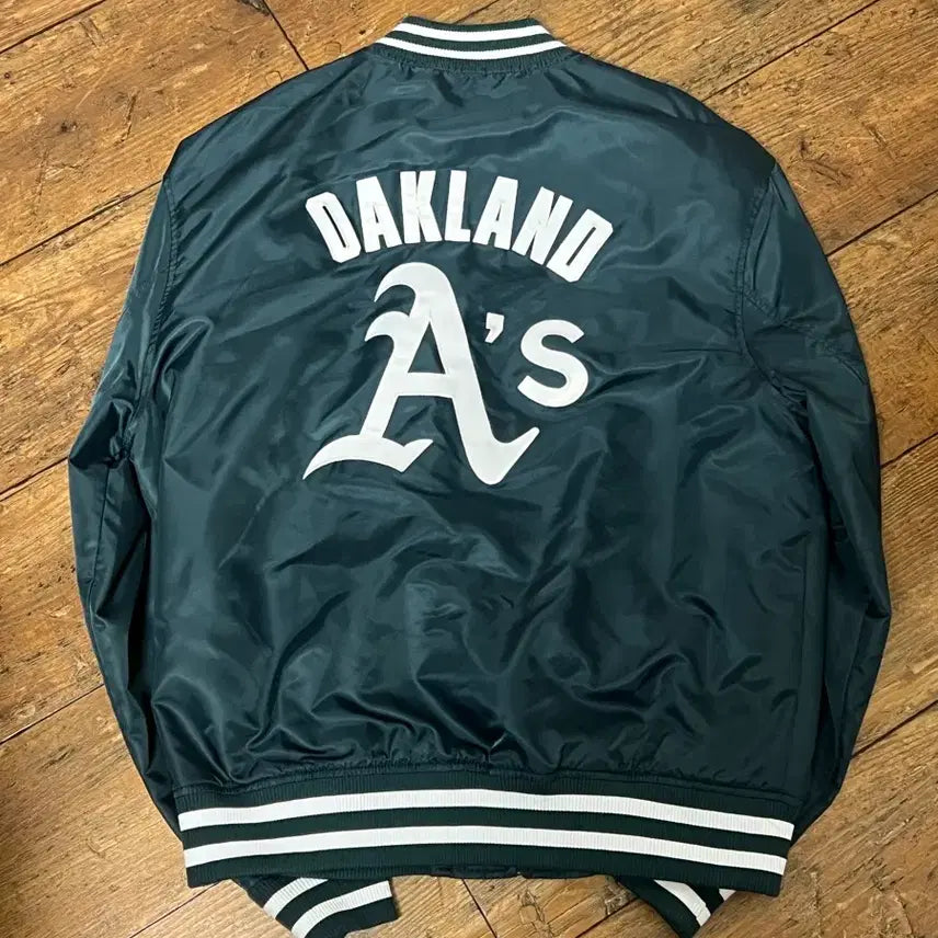 [BUNJANG] New Era Oakland Varsity Jacket XL / 뉴에라 오클랜드 바시티 자켓 XL