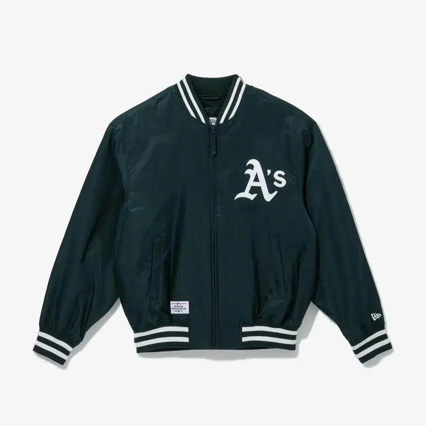 [BUNJANG] New Era Oakland Varsity Jacket XL / 뉴에라 오클랜드 바시티 자켓 XL