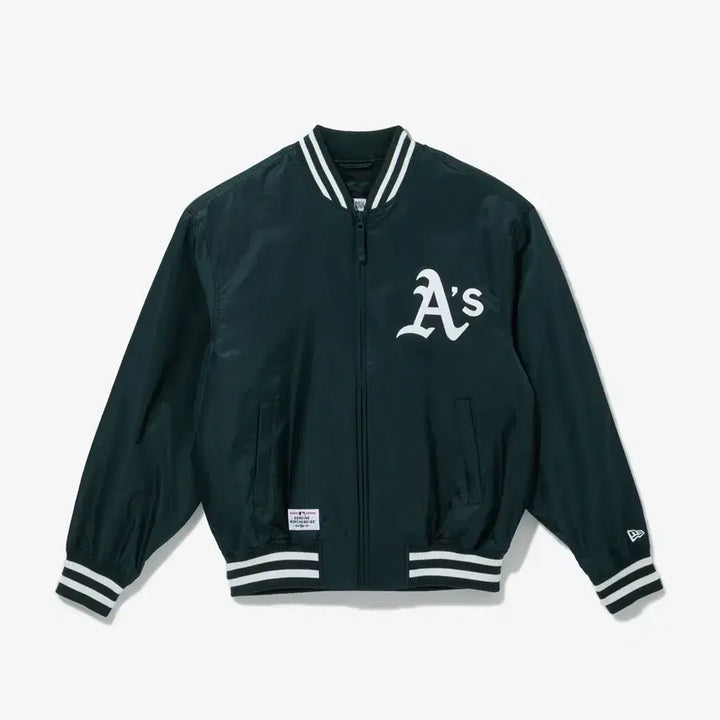 [BUNJANG] New Era Oakland Varsity Jacket XL / 뉴에라 오클랜드 바시티 자켓 XL