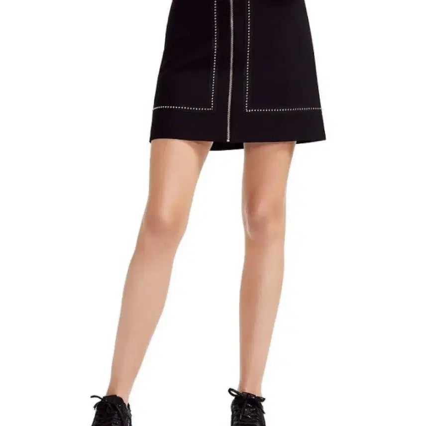[BUNJANG] Maje Black Skirt Size 36 (Tailored to 34) / 마쥬 스커트