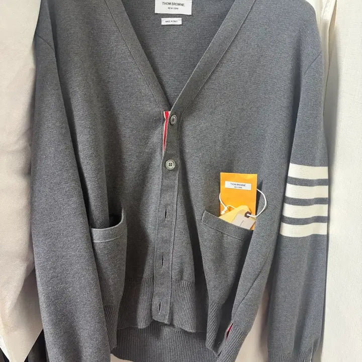 [BUNJANG] Thom Browne Milano Stitch Cardigan Grey / Thom Browne 톰브라운 밀라노스티치 가디건 그레이