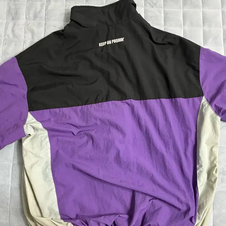 [BUNJANG] Cutie8 Garments Track Jacket Purple XL / 큐티에잇 가먼츠 트랙 자켓 퍼플 xl