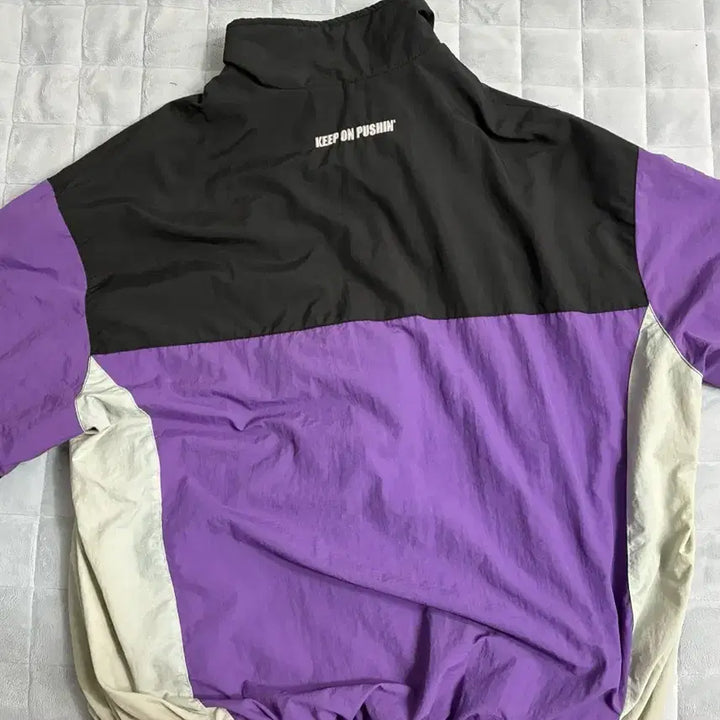 [BUNJANG] Cutie8 Garments Track Jacket Purple XL / 큐티에잇 가먼츠 트랙 자켓 퍼플 xl