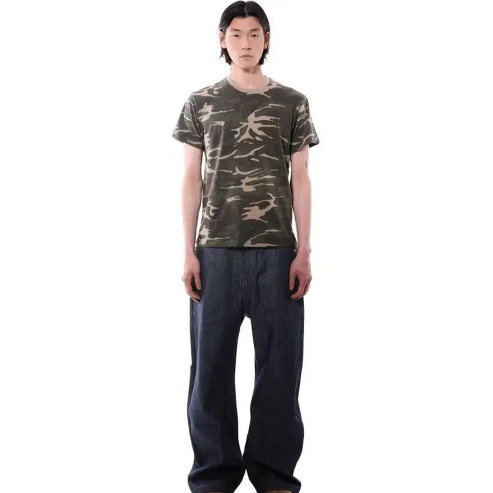 [BUNJANG] xlim Sequence Short-Sleeve T-Shirt 01 Camo Size L / xlim 엑슬림 시퀀스 반팔 티셔츠01 카모 L사이즈