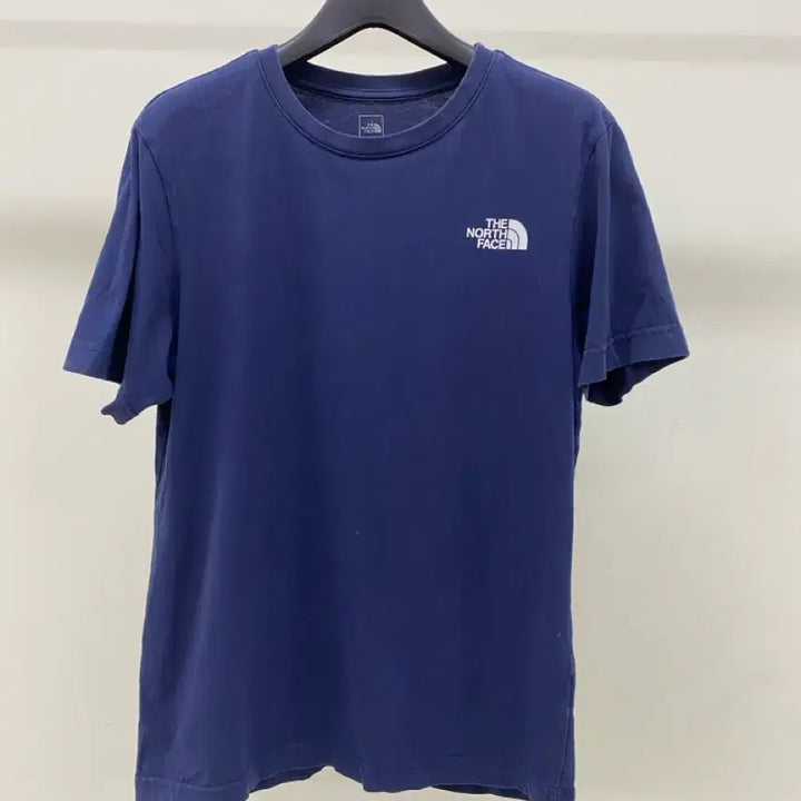 [BUNJANG] The North Face Navy Round Neck Short Sleeve T-Shirt (Size 85) / [노스페이스] 네이비 가벼운 라운드넥 반팔티 ( 85사이즈)