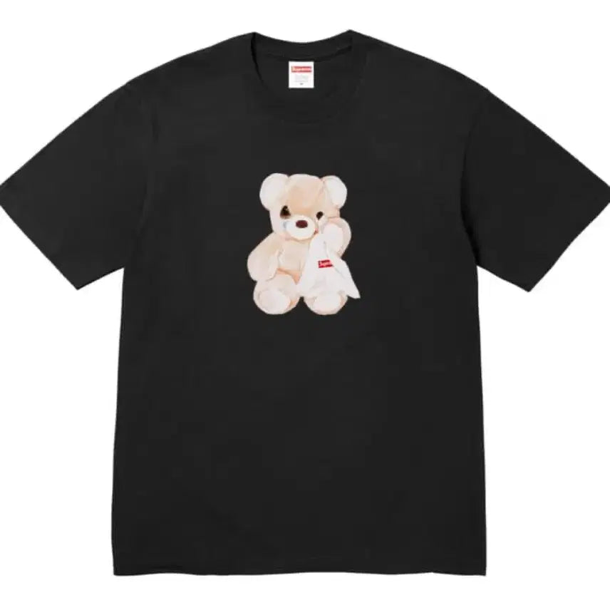 [BUNJANG] Supreme 25SS Bear T-shirt Black / [L]슈프림25ss 베어 티셔츠 블랙