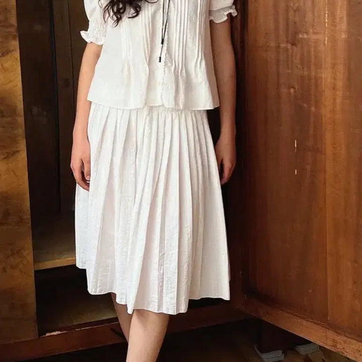 [BUNJANG] ADERS Sienna Pintuck Blouse / 아더즈 시에나 블라우스(Sienna Pintuck Blouse)