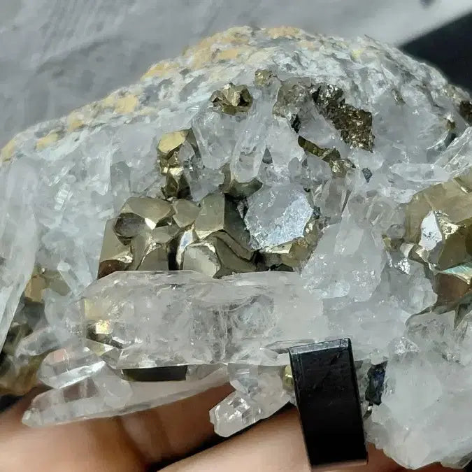 [BUNJANG] Amethyst &amp; Pyrite Rough Stone / 개인소장품 자수정 &amp; 황철석 원석  강추상품