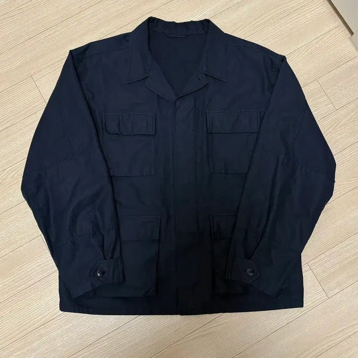 [BUNJANG] SEW Vintage Cotton BDU Jacket Dark Navy Size 2 / sew 빈티지 코튼 BDU 자켓 다크 네이비 2사이즈