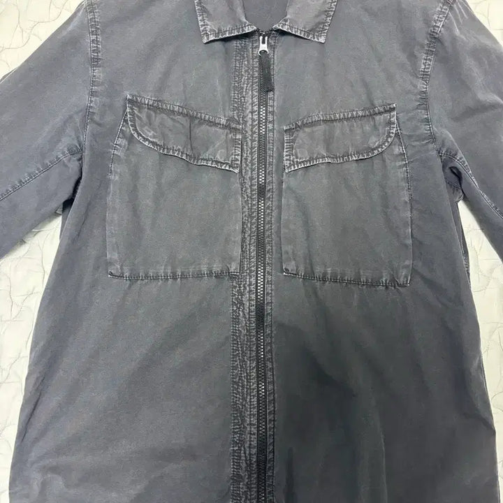 [BUNJANG] Stone Island 22FW Old Effect Overshirt Black M / 스톤아일랜드 22fw 올드이팩트 오버셔츠 블랙 m사이즈