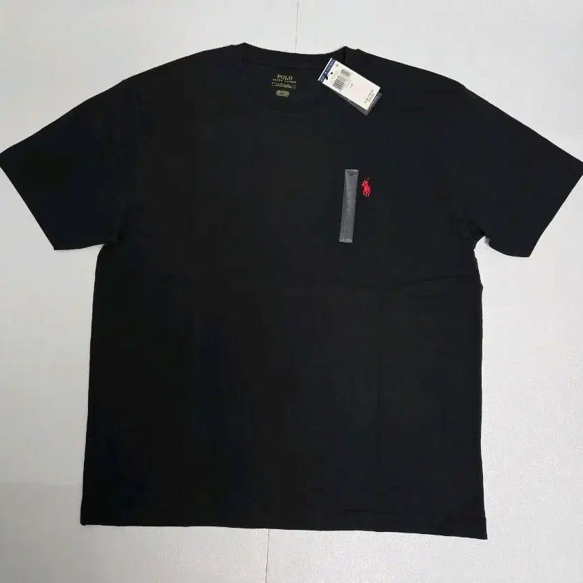 [BUNJANG] Polo Ralph Lauren Black Short Sleeve T-Shirt L / 폴로 랄프로렌 블랙 반팔 티셔츠 L 새상품