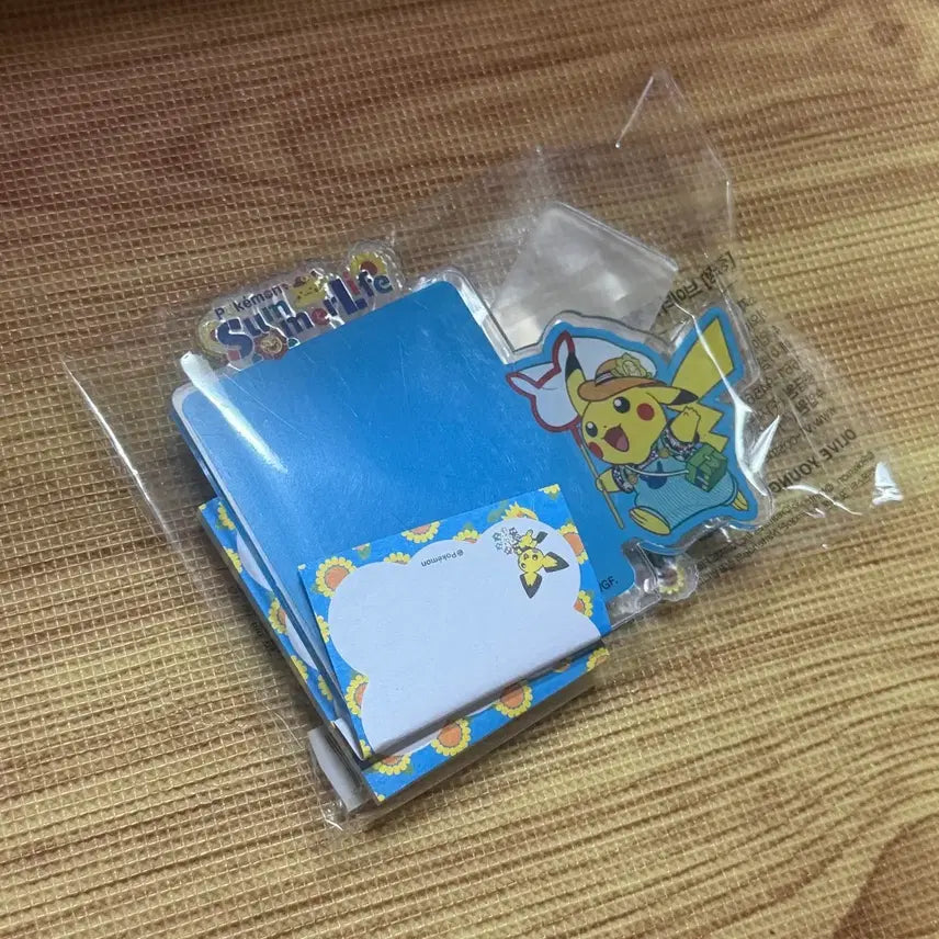 [SOLD OUT] 미개봉)올리브영 브이티 포켓몬 아크릴대 접착 메모지