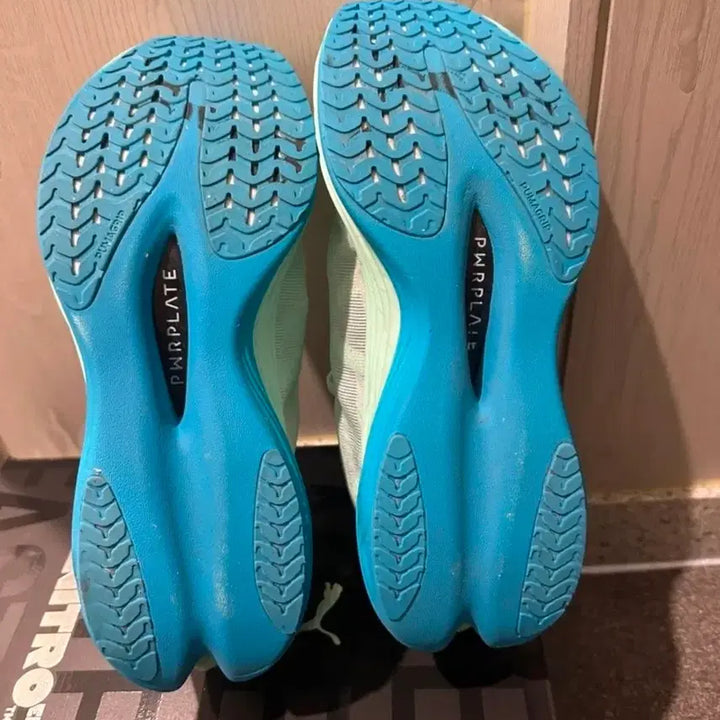 [BUNJANG] Puma Deviate Nitro Elite 3 Mint Running Shoes (275mm) / 푸마 디비에이트 나이트로 엘리트 3 민트 275