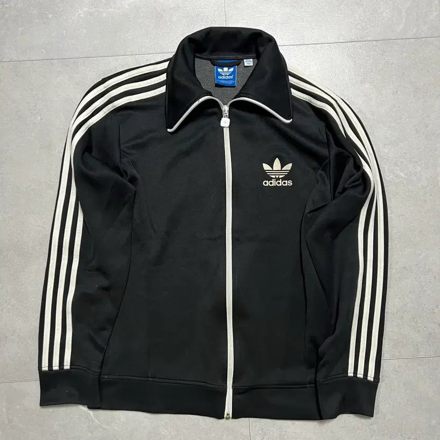 [BUNJANG] Adidas Europa Firebird Track Jacket Black White / [100] 아디다스 유로파 파이어버드 져지 검흰