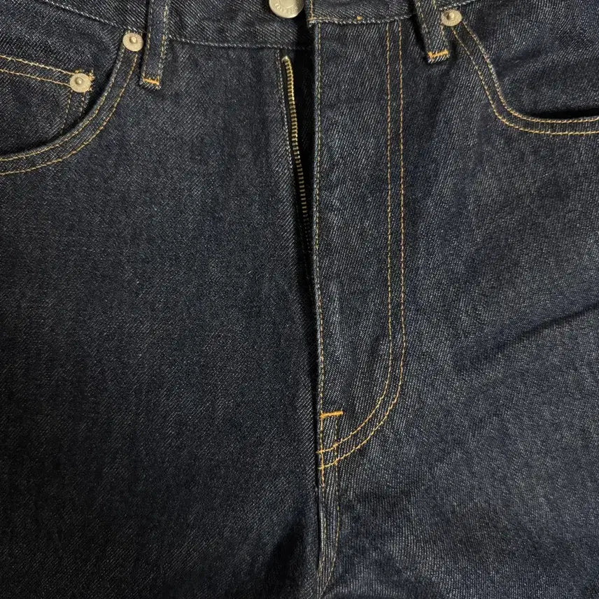 [BUNJANG] Auralee Hard Twist Denim Wide Pants Size 28 / 오라리 하드트위스트 데님 와이드팬츠 28