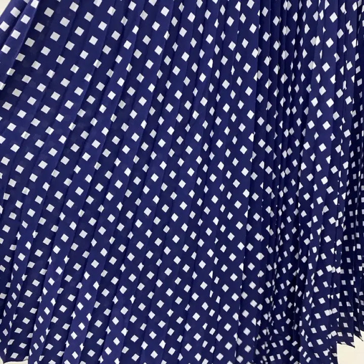 [BUNJANG] Retro Style Pleated Long Skirt / [자주] 새상품 복고스타일 플리츠밴딩 롱 스커트 ( 허리:29-30)
