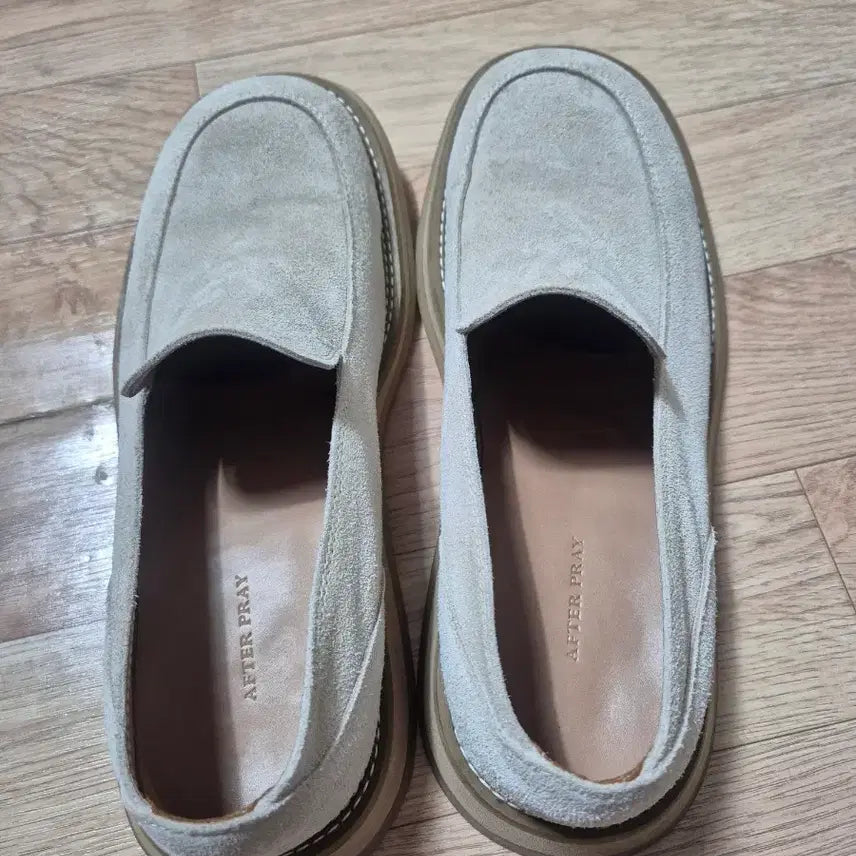 [BUNJANG] Afterpray Vision Round Toe Loafer Suede / 애프터프레이 비전 라운드 토 로퍼 스웨이드 43